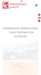 Mobile Screenshot of expressions-aromatiques.com